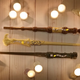 They’re a little thicker than the actual Harry Potter prop wands, but you don’t have to completely rely on your imagination with these.